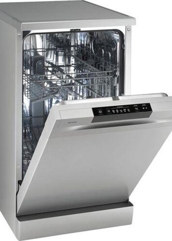 Посудомоечная машина Gorenje GS520E15S нержавеющая сталь 9 комплектов (узкая)
