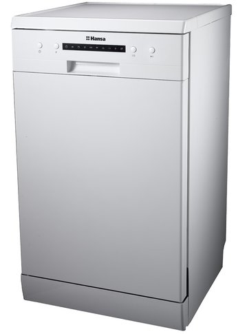 Посудомоечная машина Hansa ZWM416WH белый 9 комплектов (узкая)