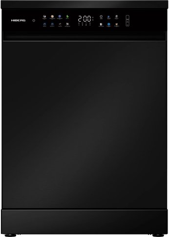 Посудомоечная машина Hiberg i-F 6815 LB черный компл.:15 (60см)