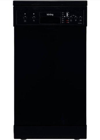 Посудомоечная машина Korting KDF 45240 N черный 10 комплектов (узкая)