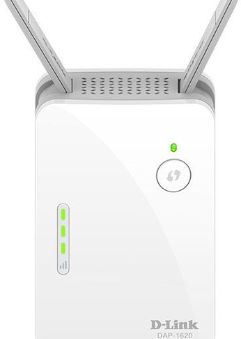 Повторитель беспроводного сигнала D-Link DAP-1620 (DAP-1620/RU/B1A) AC1200 Wi-Fi белый