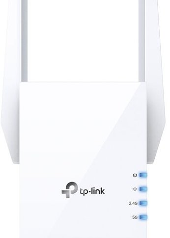 Повторитель беспроводного сигнала TP-Link RE605X AX1800 10/100/1000BASE-TX белый