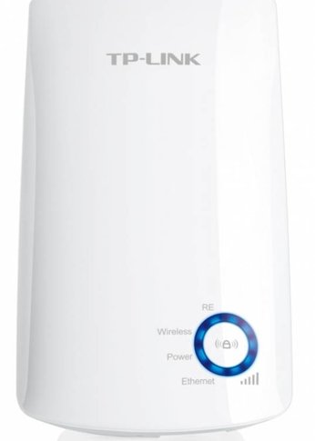 Повторитель беспроводного сигнала TP-Link TL-WA850RE N300 10/100BASE-TX белый