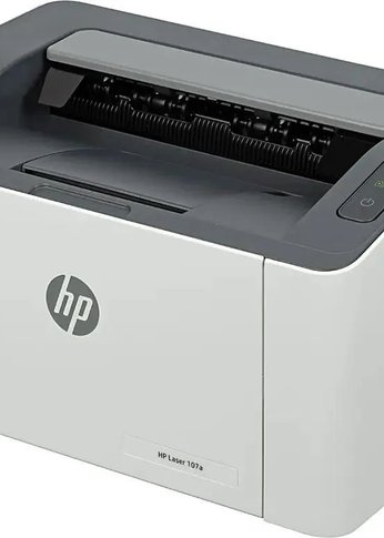 Принтер лазерный HP Laser 107a (4ZB77A) A4 белый