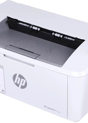 Принтер лазерный HP LaserJet M111w (7MD68A) A4 WiFi белый