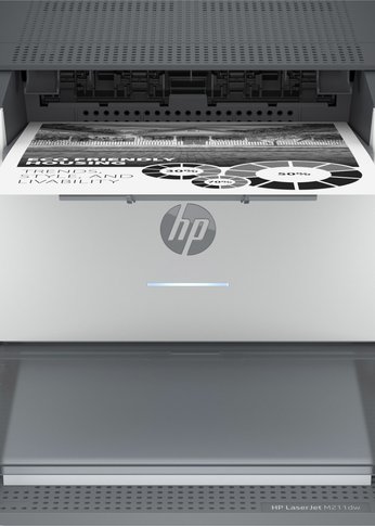 Принтер лазерный HP LaserJet M211dw (9YF83A) A4 Duplex Net WiFi белый