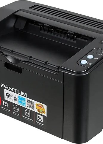 Принтер лазерный Pantum P2500W A4 WiFi черный