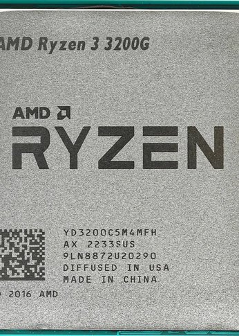 Процессор AMD Ryzen 3 3200G OEM  (YD3200C5M4MFH) {3.6GHz/Radeon Vega 8}