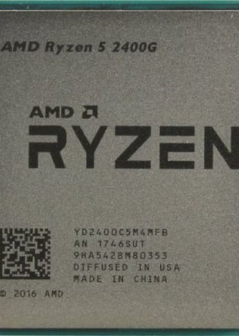 Процессор AMD Ryzen 5 2400G OEM (YD2400C5M4MFB){3.9GHz, 4MB, 65W, AM4, RX Vega Graphics}