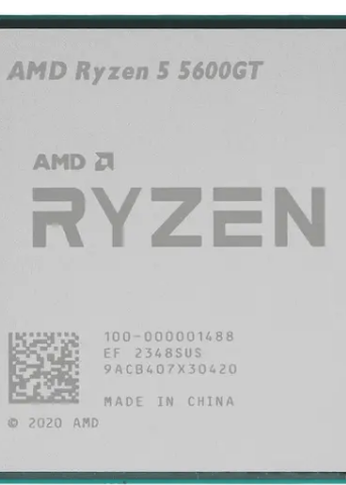 Процессор AMD Ryzen 5 5600GT OEM (100-000001488) {Base 3,60GHz, Turbo 4,60GHz, Vega 7, L3 16Mb, TDP 65W, AM4}