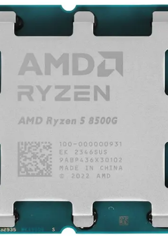 Процессор AMD Ryzen 5 8500G OEM (100-000000931) {Base 3,50GHz, Turbo 5,00GHz, RDNA 3.0 Graphics, L3 16Mb, TDP 65W, AM5}