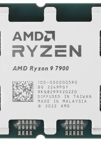 Процессор AMD Ryzen 9 7900 Raphael OEM 3.7ГГц 64MB AMD Radeon AM5 (100-000000590)