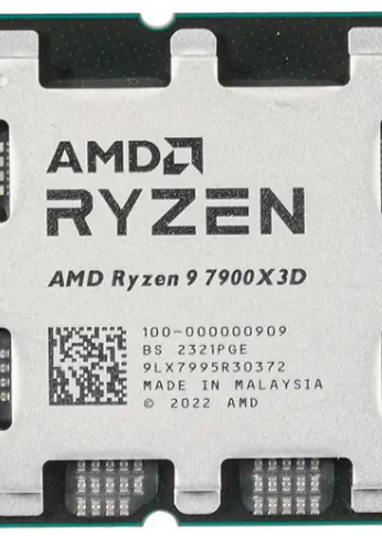 Процессор AMD Ryzen 9 7900X3D Raphael OEM 4.4ГГц 128MB AMD Radeon AM5 (100-000000909)