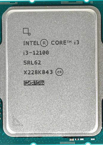 Процессор Intel Core i3-12100 Alder Lake OEM {3.3 ГГц/ 4.3 ГГц в режиме Turbo, 12MB, Intel UHD Graphics 730, LGA1700}