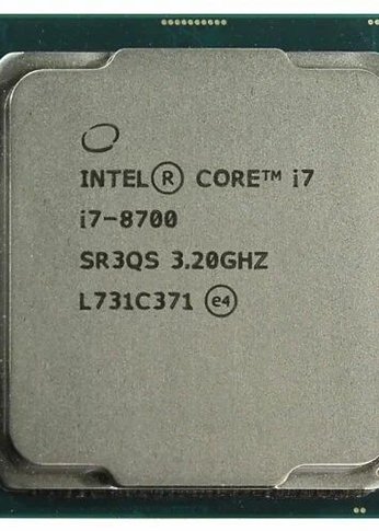 Процессор Intel Core I7-8700 S1151 OEM 3.2G CM8068403358316 S R3QS IN