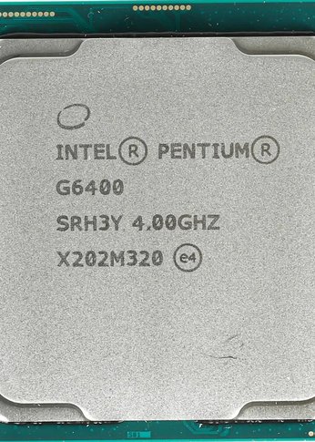 Процессор Intel Pentium Gold G6400 Comet Lake OEM {4.0ГГц, 4МБ, Socket1200}