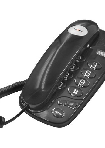 Проводной телефон teXet TX-238 черный