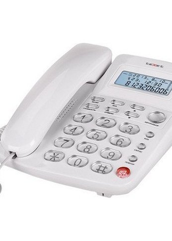 Проводной телефон teXet TX 250 белый