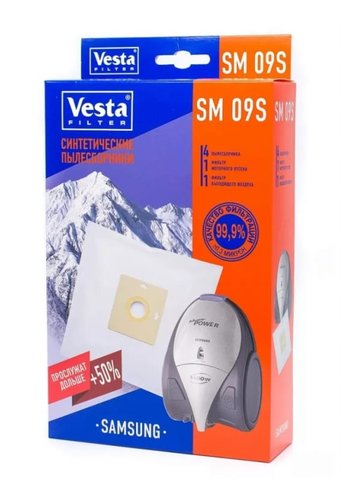 Пылесборники Vesta SM-09S SAMSUNG 4шт