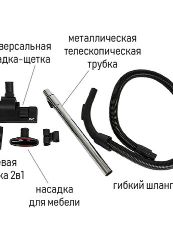 Пылесос JVC  JH-VC401 без мешка