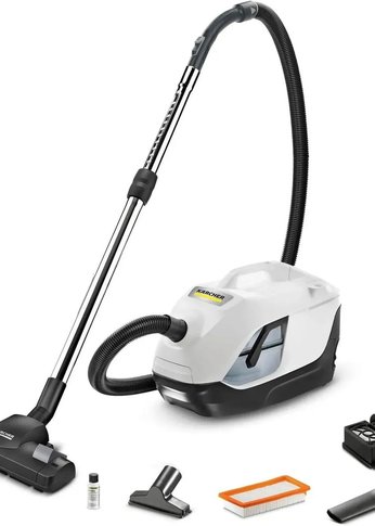 Пылесос Karcher DS 6 *EU 650Вт белый/черный