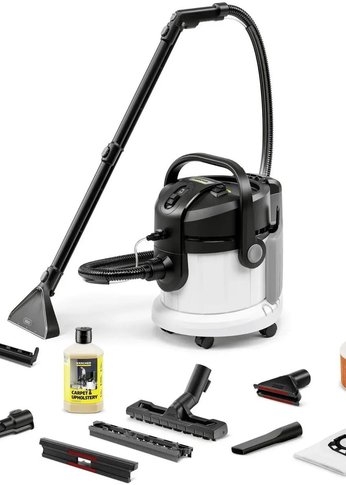 Пылесос моющий Karcher SE 4 Plus 1400Вт белый