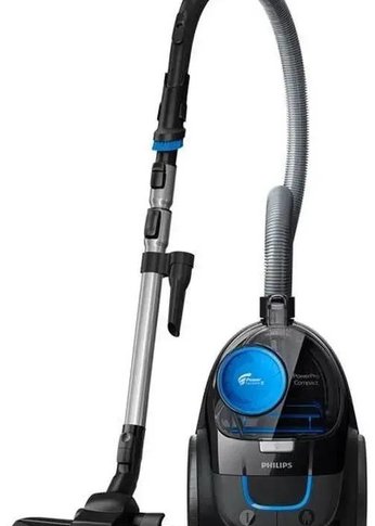 Пылесос Philips 3000 Series FC9331/09 900Вт контейнер, черный/синий