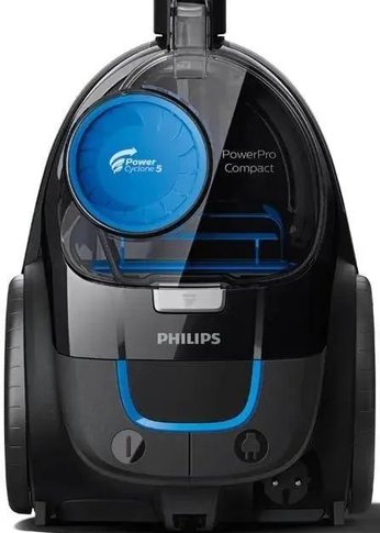 Пылесос Philips 3000 Series FC9331/09 900Вт контейнер, черный/синий