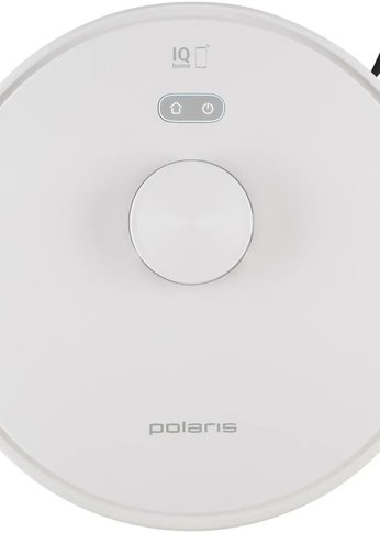 Пылесос-робот Polaris PVCR 6001 WIFI IQ Home 30Вт белый/белый