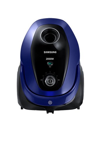 Пылесос Samsung VC20M2510WB/SG мешок, 2000 Вт, синий