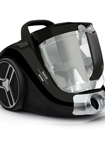 Пылесос Tefal TW4825EA контейнер, 550 Вт, черный