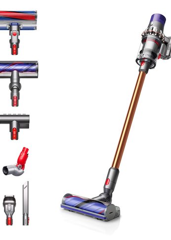 Пылесос вертикальный Dyson Cyclone V10 Absolute SV27 2023 EU 100Вт никель/медный (448883-01)