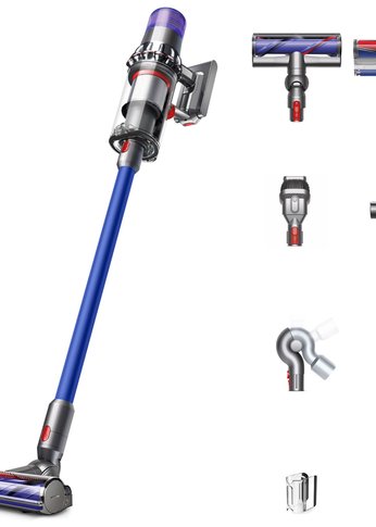 Пылесос вертикальный Dyson V11 Absolute Pro with Swappable Battery 185Вт серый/синий (447637-01)