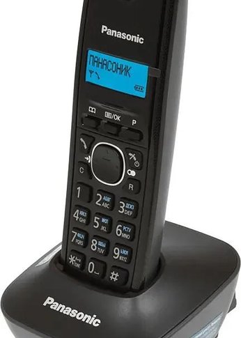 Р/Телефон Dect Panasonic KX-TG1611RUH серый АОН