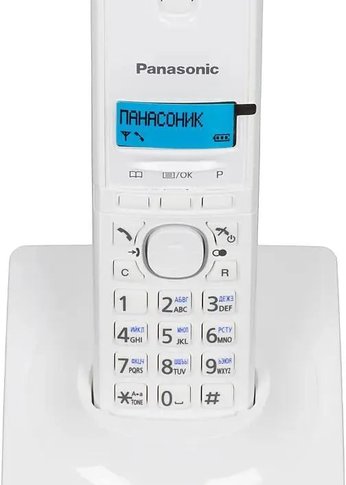 Р/Телефон Dect Panasonic KX-TG1711RUW белый АОН