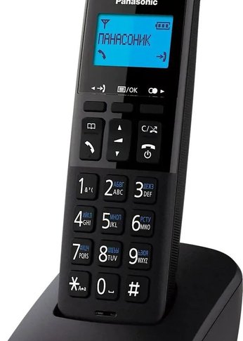 Р/Телефон Dect Panasonic KX-TGB610RUB черный АОН