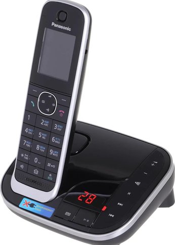 Р/Телефон Dect Panasonic KX-TGJ320RUB черный автооветчик АОН