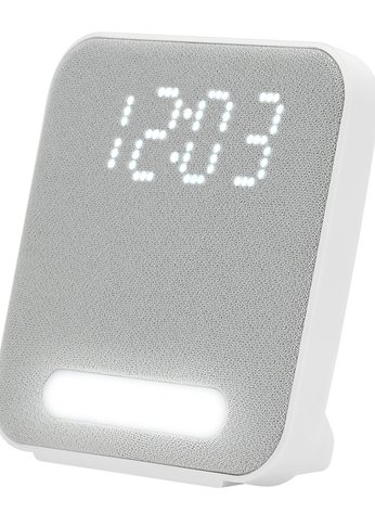 Радиобудильник Harper HCLK-2060 white gray - white led