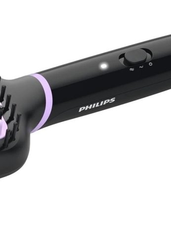 Расческа-выпрямитель Philips BHH885/00 черный/фиолетовый (макс.темп.: 200С)