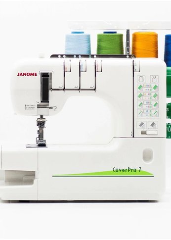 Распошивальная машина Janome CoverPro 7