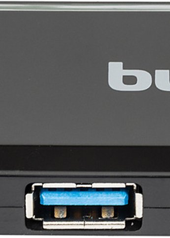 Разветвитель USB 3.0 Buro BU-HUB4-U3.0-S 4порт. черный