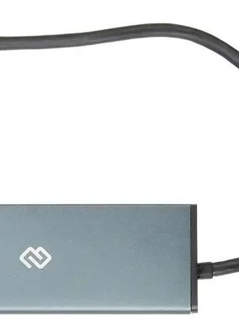 Разветвитель USB-C Digma HUB-3U3.0С-UC-G 4порт. серый