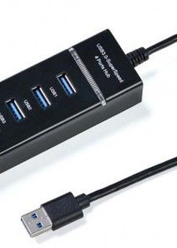 Разветвитель USB KS-is KS-727 USB хаб 4xUSB 2.0 F в USB 2.0 Type A M 1.2м