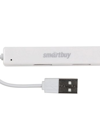 Разветвитель USB Smartbuy (SBHA-408-W) 4 порта белый