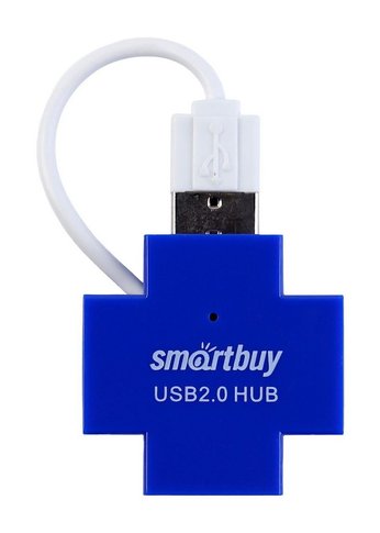 Разветвитель USB Smartbuy (SBHA-6900-B) 4 порта синий