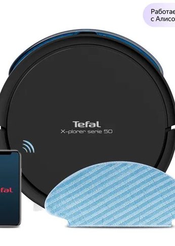 Робот-пылесос Tefal RG7375WH черный