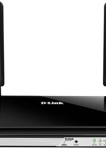 Роутер беспроводной D-Link DWR-921 N300 10/100/1000BASE-TX черный
