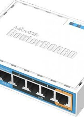 Роутер беспроводной MikroTik hAP ac lite (RB952UI-5AC2ND) AC750 10/100BASE-TX белый