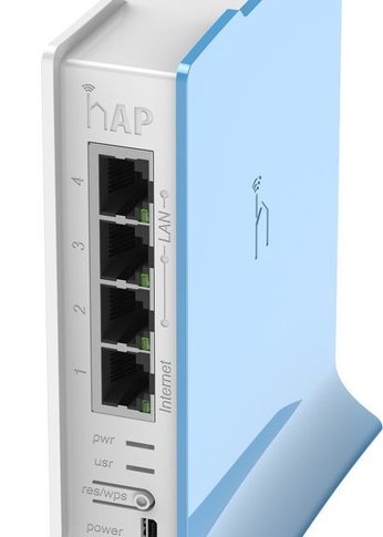 Роутер беспроводной MikroTik hAP lite (RB941-2ND) N300 10/100BASE-TX белый