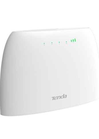 Роутер беспроводной Tenda 4G03 3G, 4G, 150 Мбит/с, Wi-Fi 802.11, n, 2.4 ГГц, 2 LAN, SIM-слот